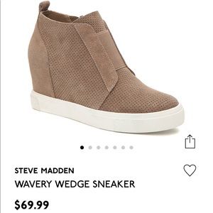 Steve Madden Waverly Wedge Sneaker